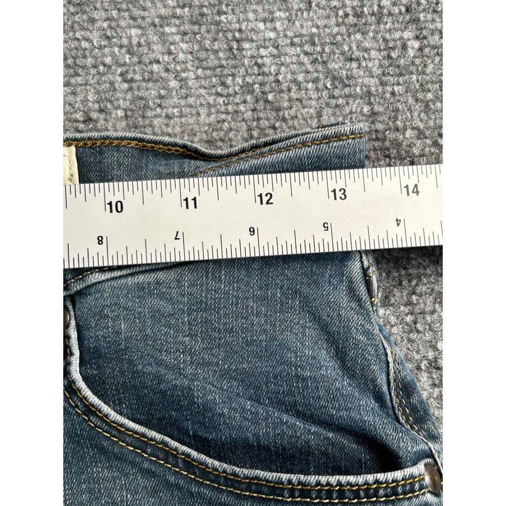 Wrangler Athletic Fit Jeans Men's 28x30 Dark Wash Stretch Straight Leg Denim - Picture 6 of 8